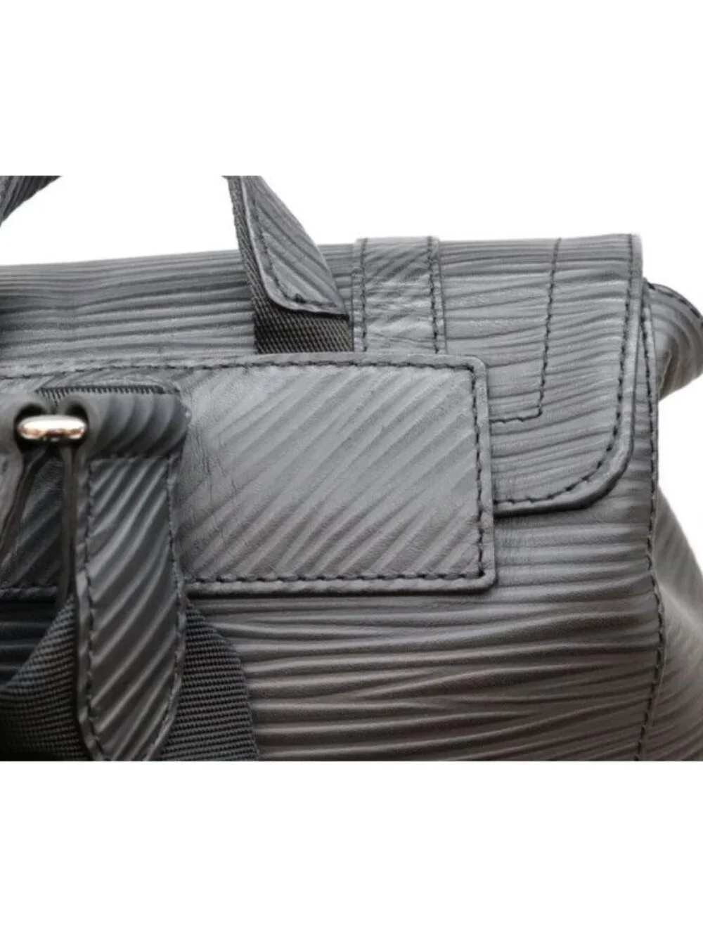 Louis Vuitton Black Christopher MM Epi XL Backpack